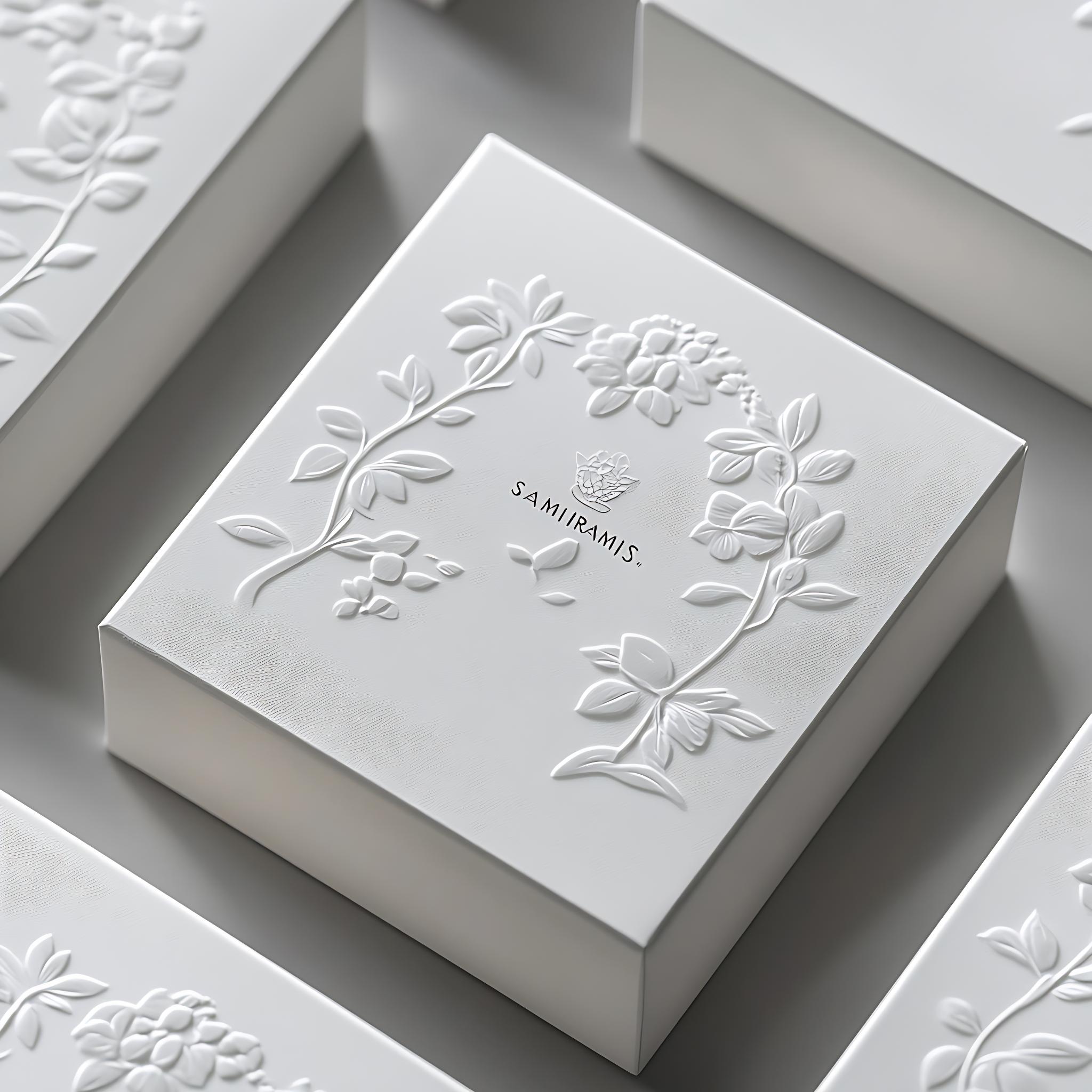 天地盒硬盒子正方型国风精油香水化妆品包装盒天地盒硬盒子