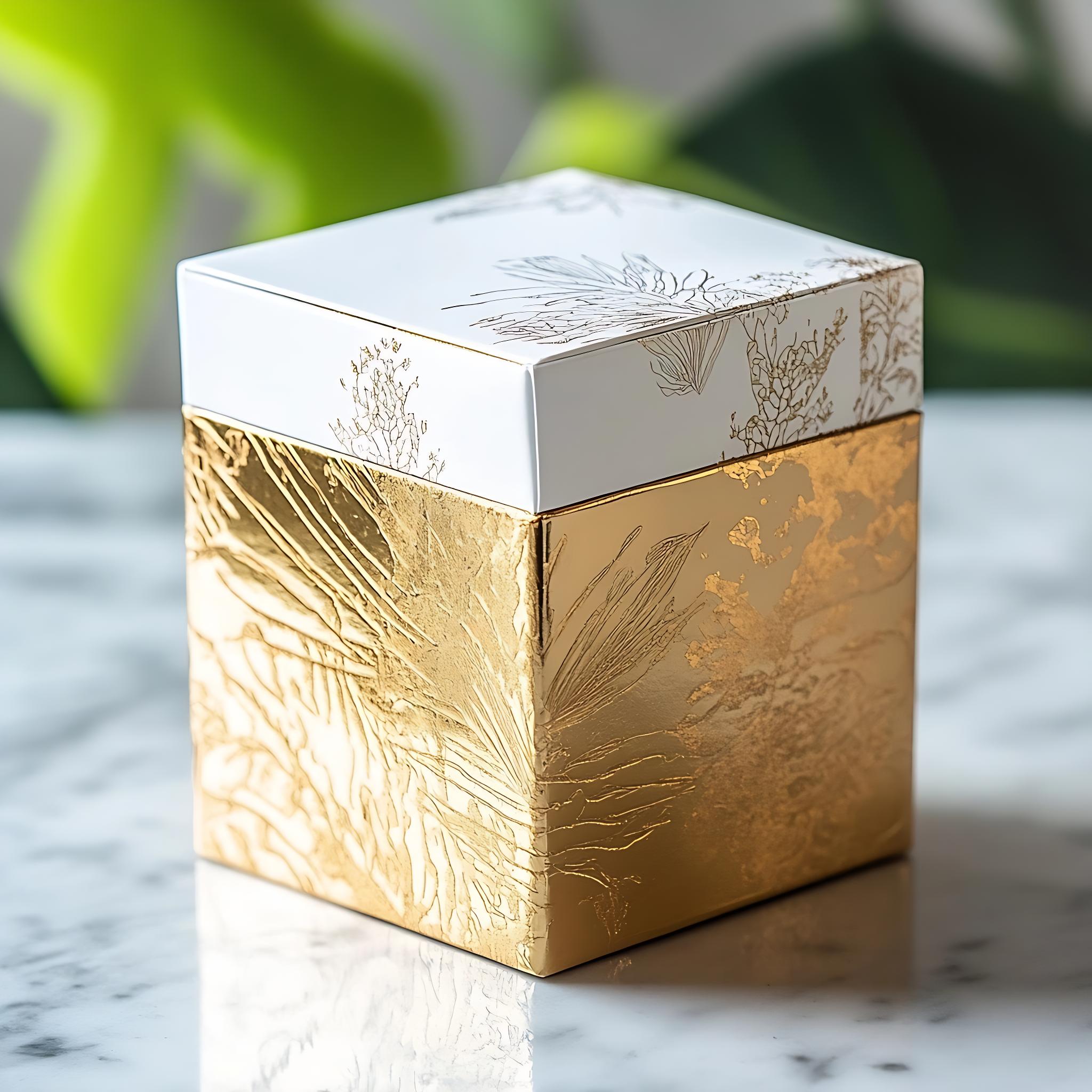 高档精华化妆品包装盒