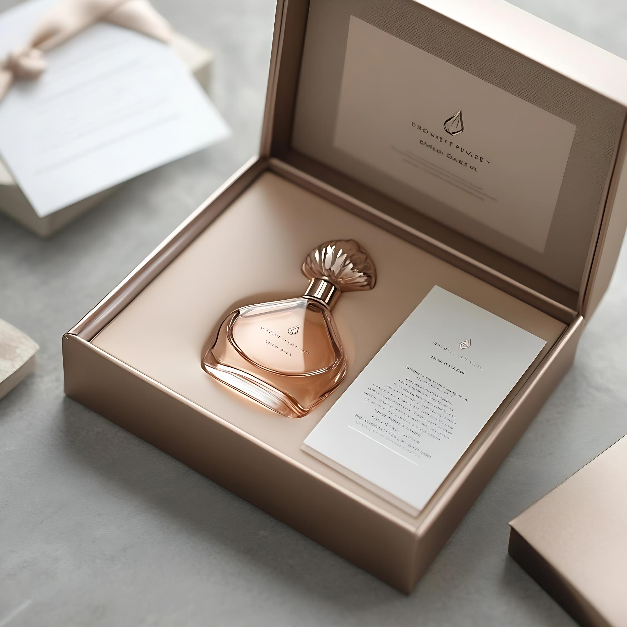 高档香水包装礼盒卡盒纸品印刷盒