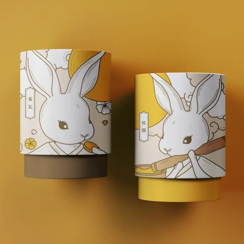 精美印刷包装特种纸圆筒盒