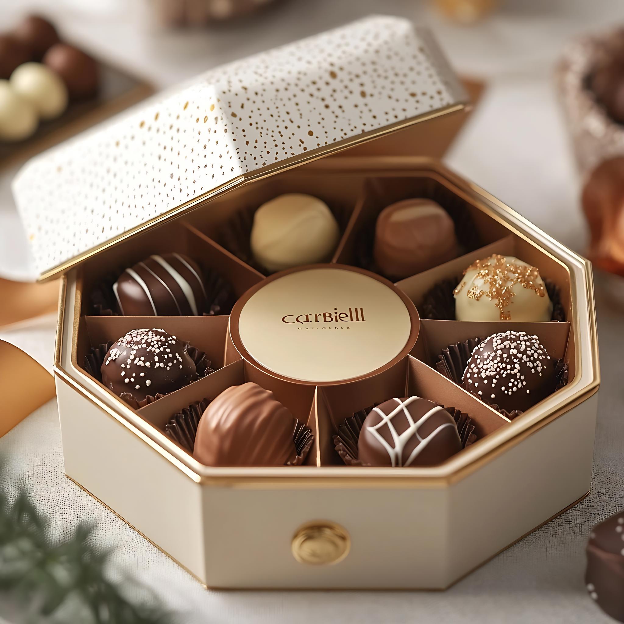 食品甜点包装印刷六边形包装盒