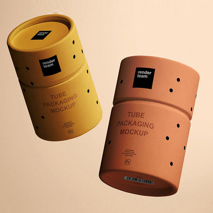 圆筒纸罐印刷包装产品盒