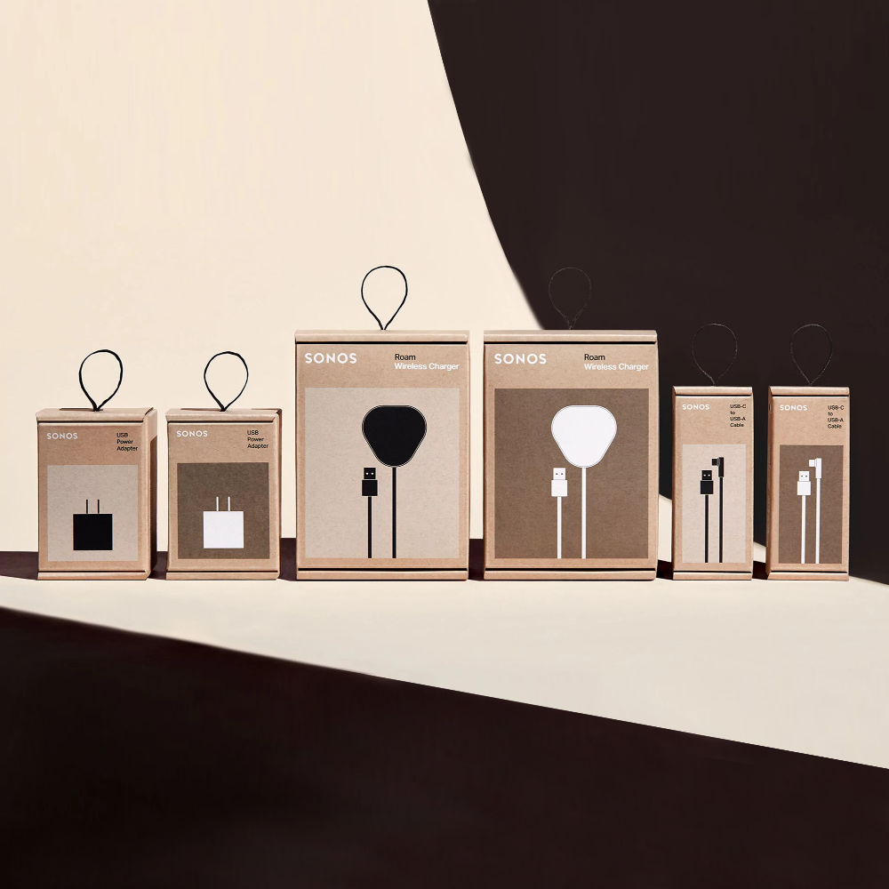 牛皮纸无线充电飞机包装彩盒