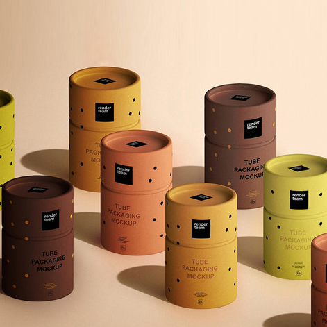 圆筒纸罐包装印刷产品盒